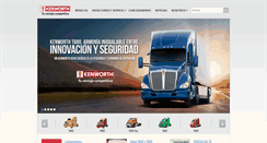 Desktop Screenshot of kenworth.com.mx